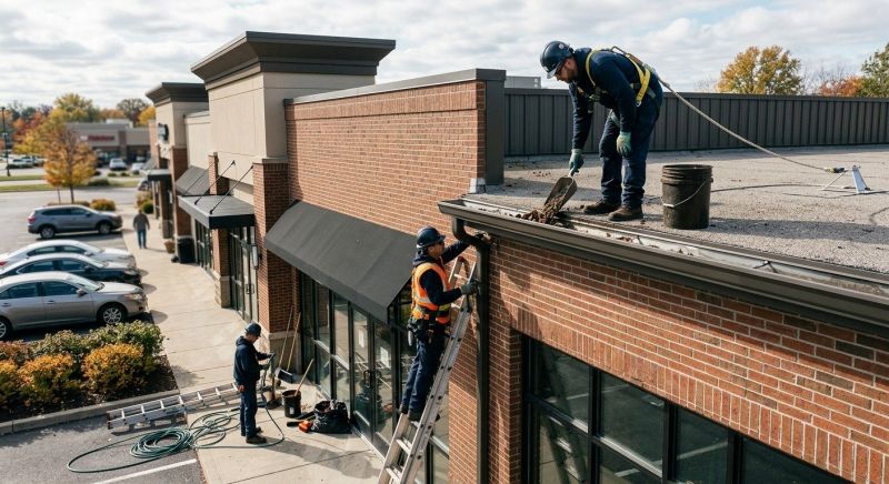 Commercial Downspout Cleaning in Mcdonough, GA
